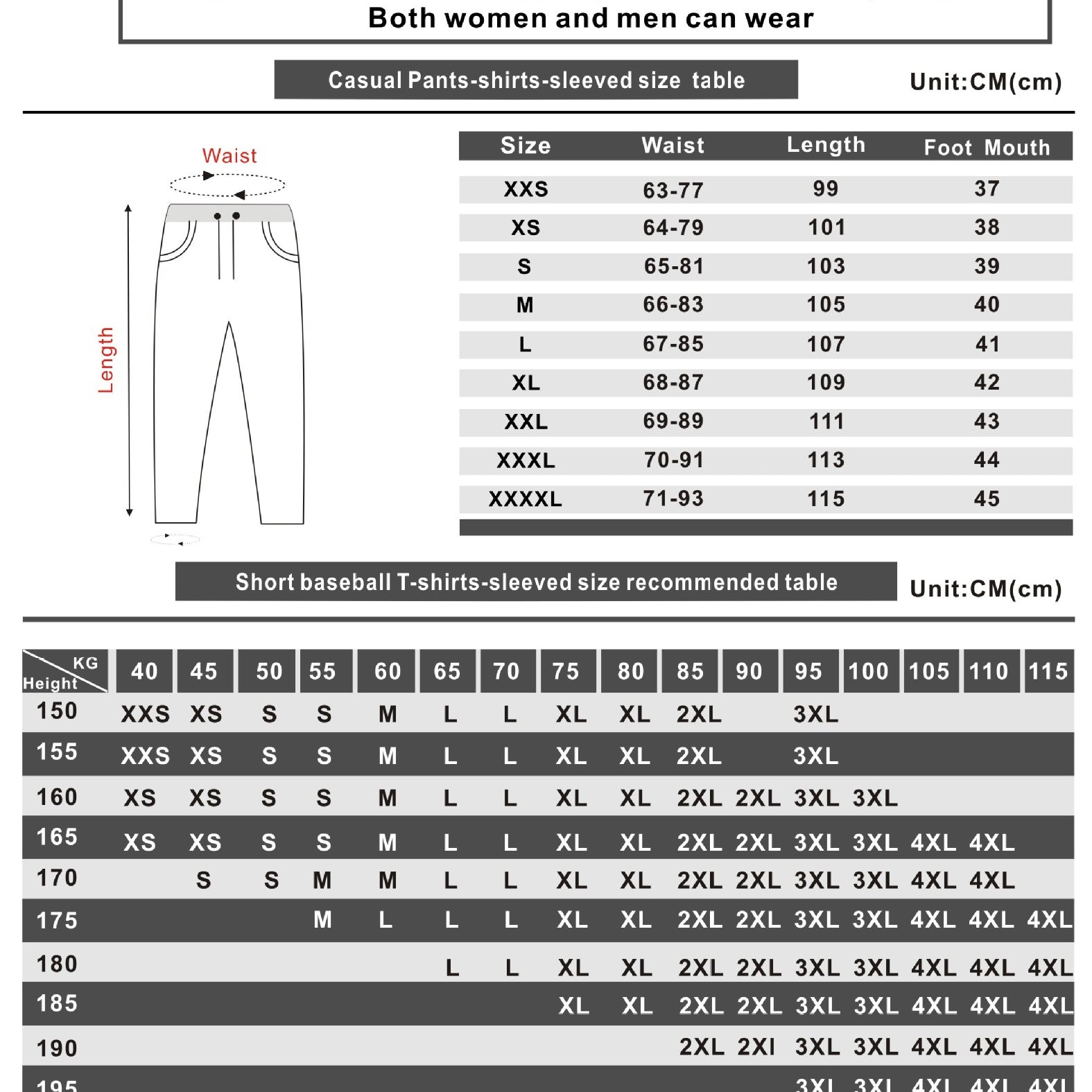 Unisex Casual 3D Print Sports Pants