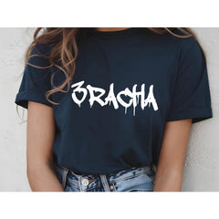 Women's Kpop Letter Printed T-shirt