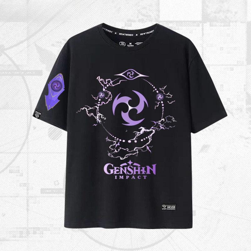 Unisex Game Printed Short Sleeve T-Shirt