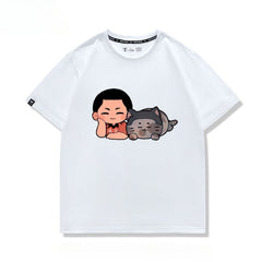 Women's Cute Anime Short-sleeved T-shirt