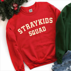 SKZ Squad Printed Crewneck Sweatshirt