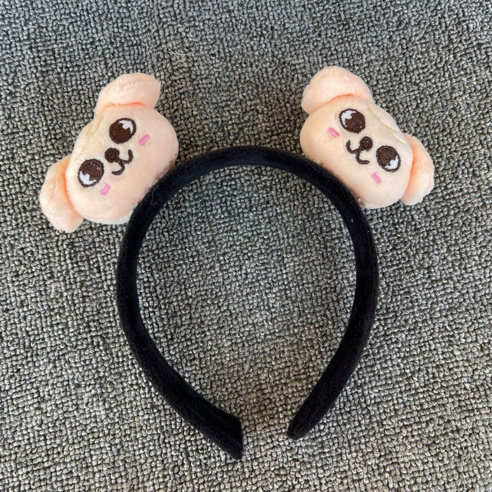 Kpop Members Cartoon Characters Plush Headband