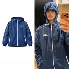 BANGTAN Inspired Keep Swimming Blue Jacket