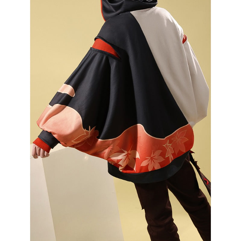 Unisex Game Kazuha Cosplay Hoodie Pants Co-ords