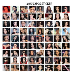 55PCS JENNIE DEADLINE Photocard Sticker Collection