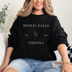 Mystic Falls Crewneck Sweatshirt Gift