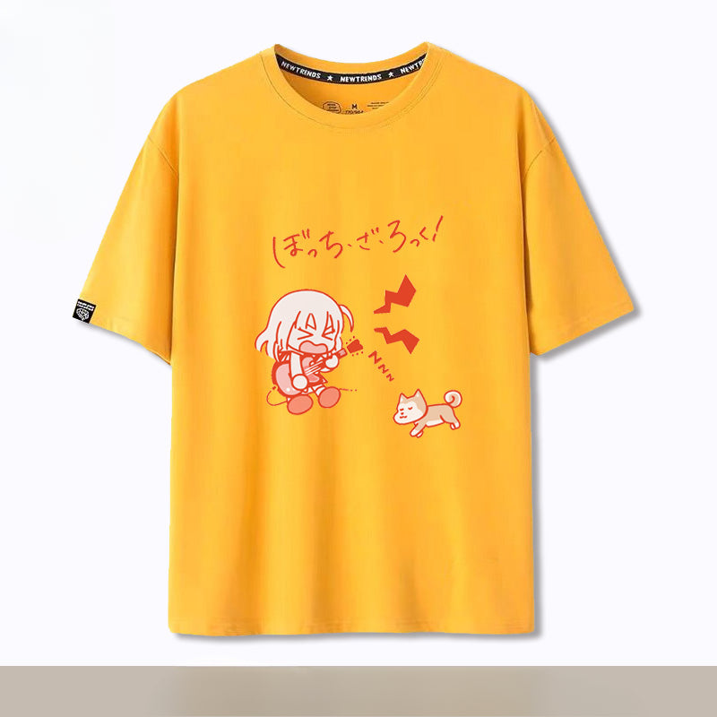 Trendy Anime Short Sleeve Loose T-Shirt