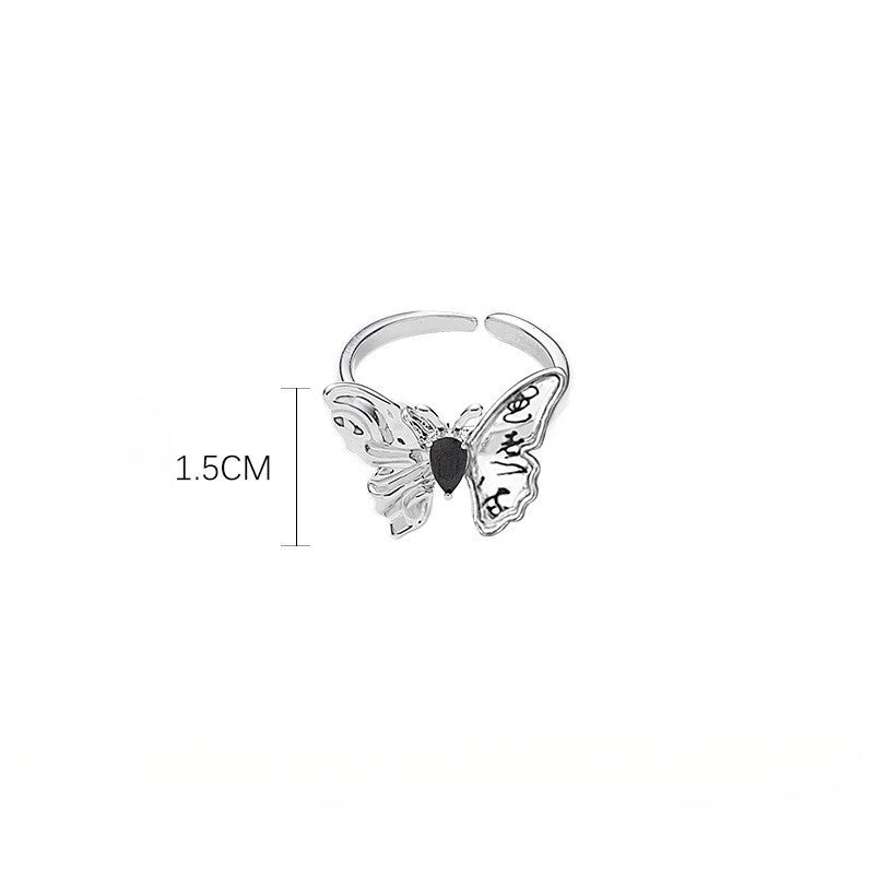 Retro Zircon Game Cos Ring