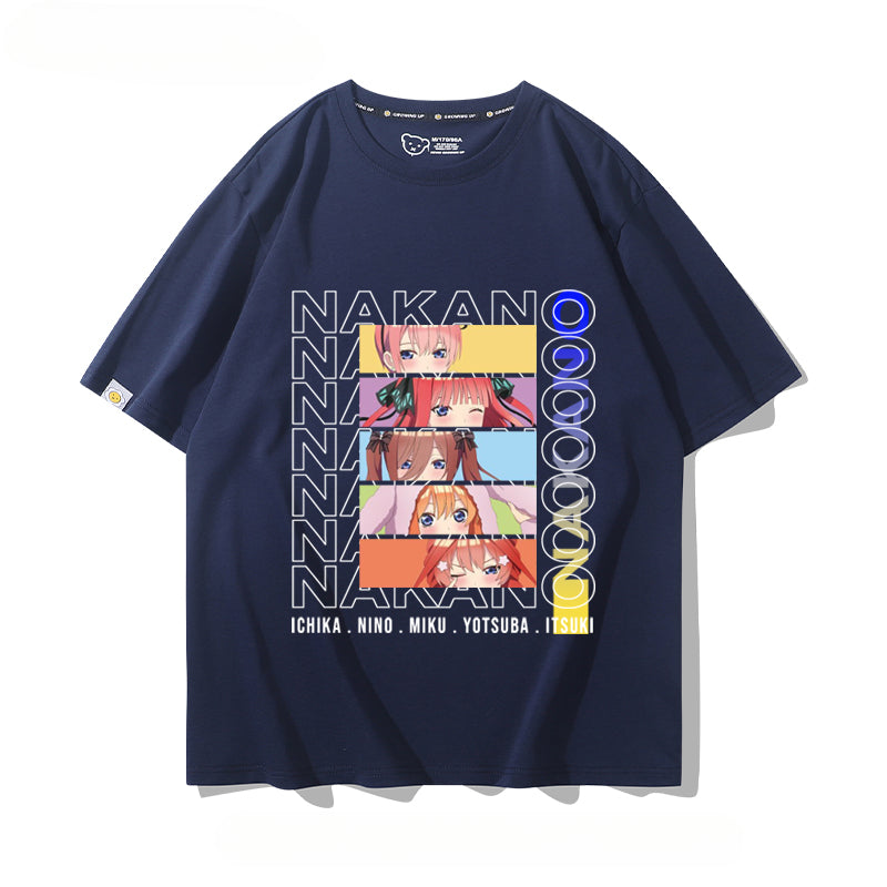 Nakano Anime Short-sleeved T-shirt