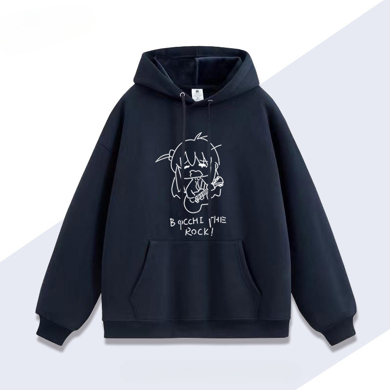 Unisex Anime Hitori Pullover Hoodie