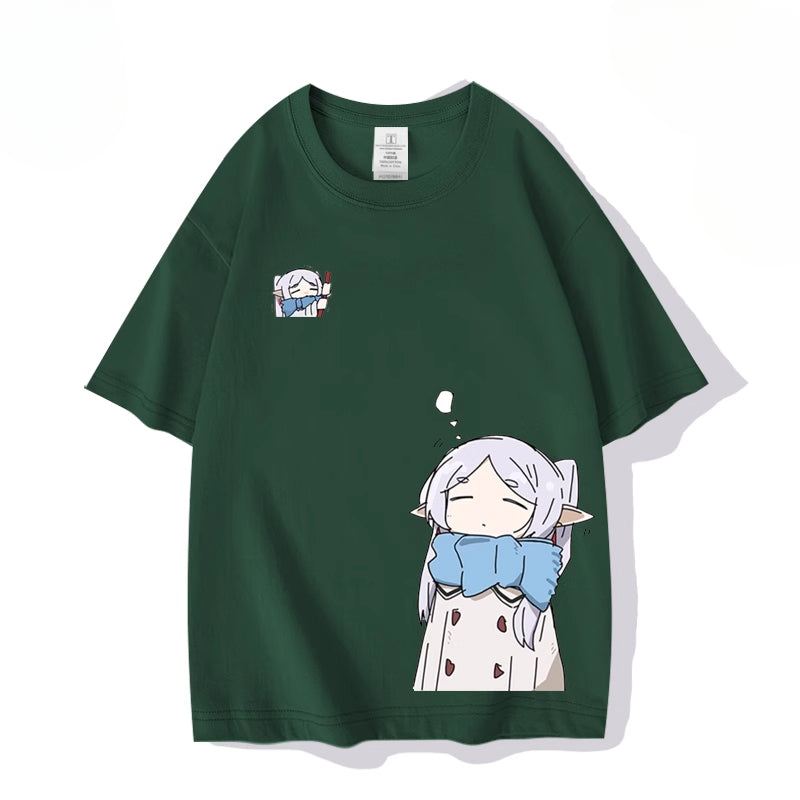 Creative Anime Short Sleeve Cotton T-Shirt