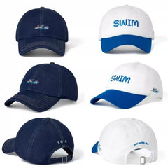 Keep Swimming Embroidery Baseball Cap