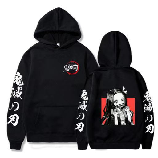 Unisex Trendy Anime Graphic Casual Hoodie