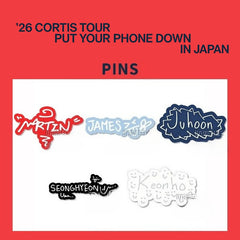 CORTIS PYPD Tour Acrylic Brooch Pins