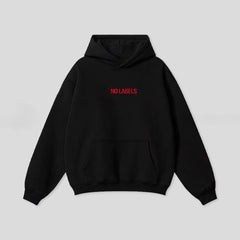 NO LABELS Embroidered Hoodie