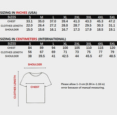 Unisex Anime Digital Short-sleeved T-shirt