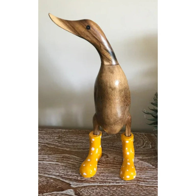 Cute Colorful Shoes Duck Ornament