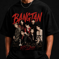 Bangtan IS BACK Group Graphic Army T-Shirt