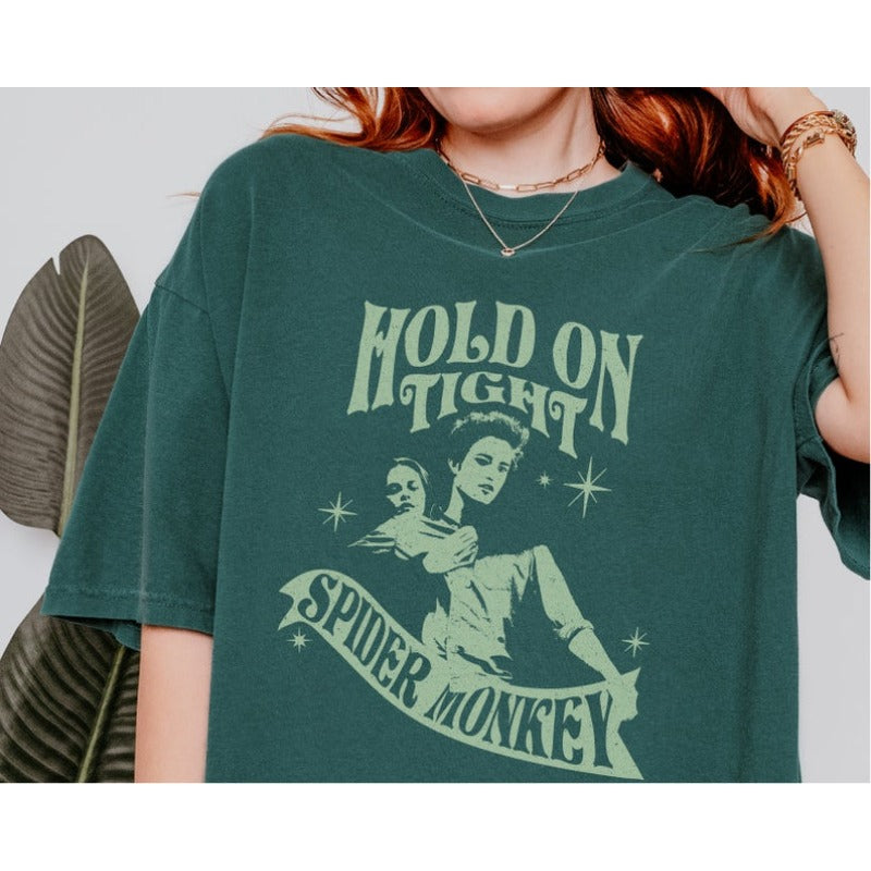Hold On Spider Monkey Tee