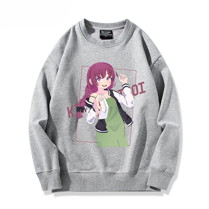 Trendy Anime Cos Crew Neck Sweatshirt