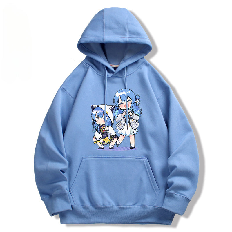 Unisex Cartoon Anime Print Cosplay Hoodie