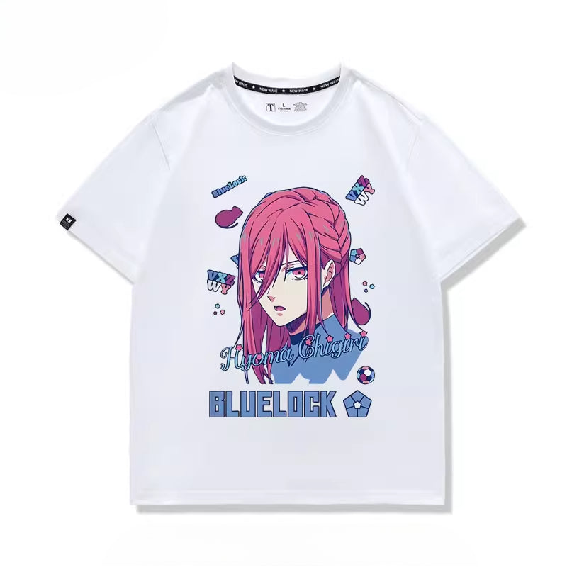 Unisex Anime Printed Short Sleeve T-Shirt