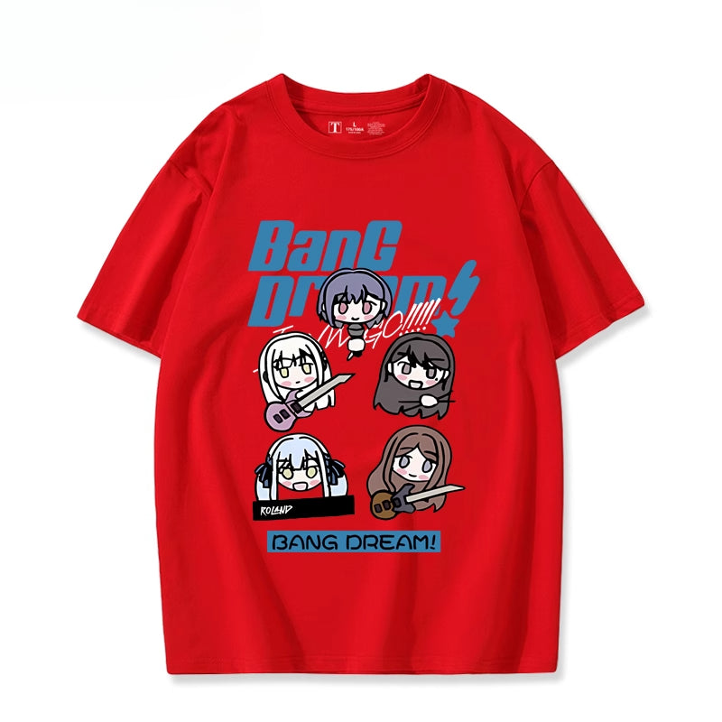 Men's and Women's Anime Short Sleeve T-Shirt