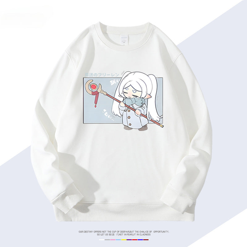 Unisex Anime Crew Neck Sweatshirt