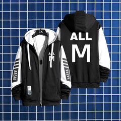 Unisex Shoto Anime Print Zipper Hoodie