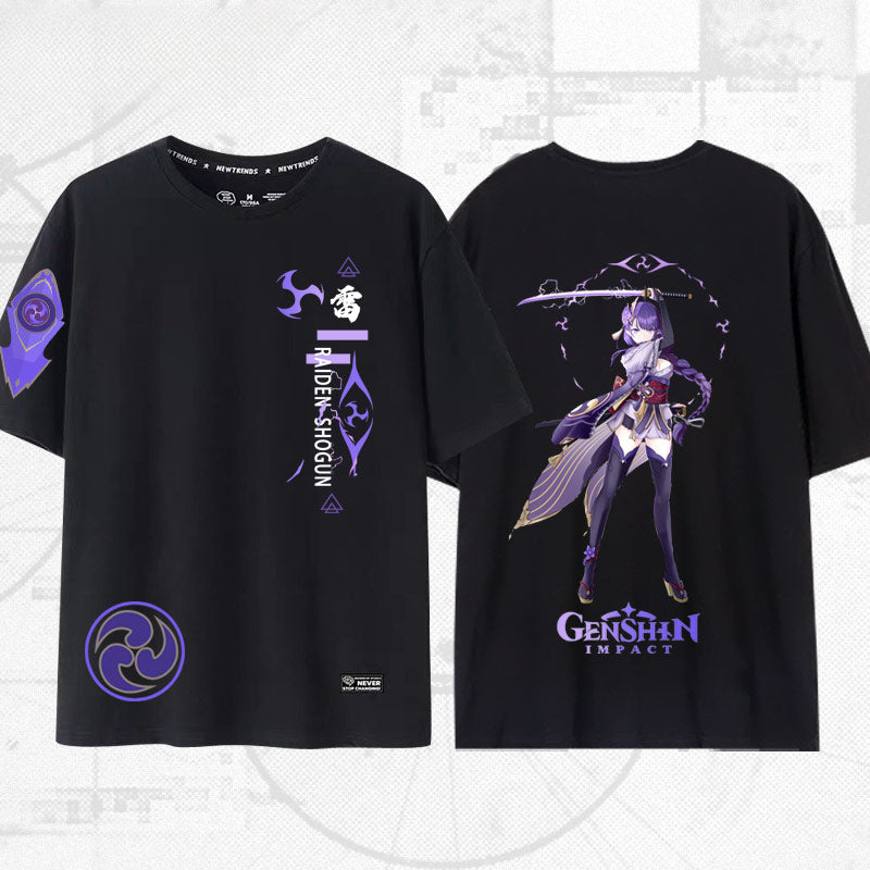 Unisex Game Printed Short Sleeve T-Shirt