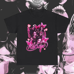 Vintage Kpop Graphic Printed Loose T-Shirt