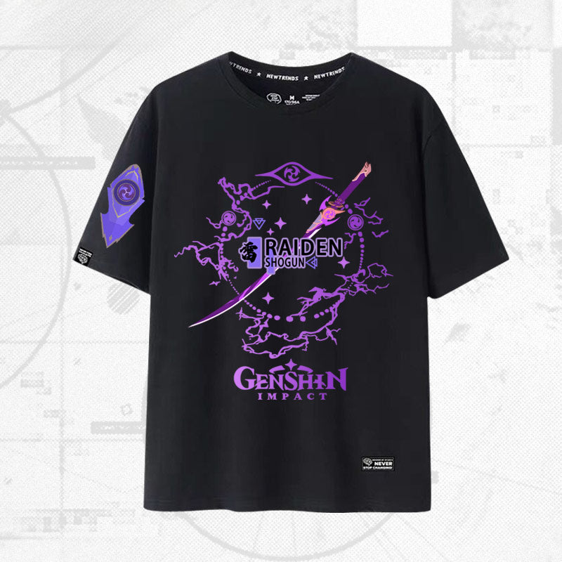 Unisex Game Printed Short Sleeve T-Shirt