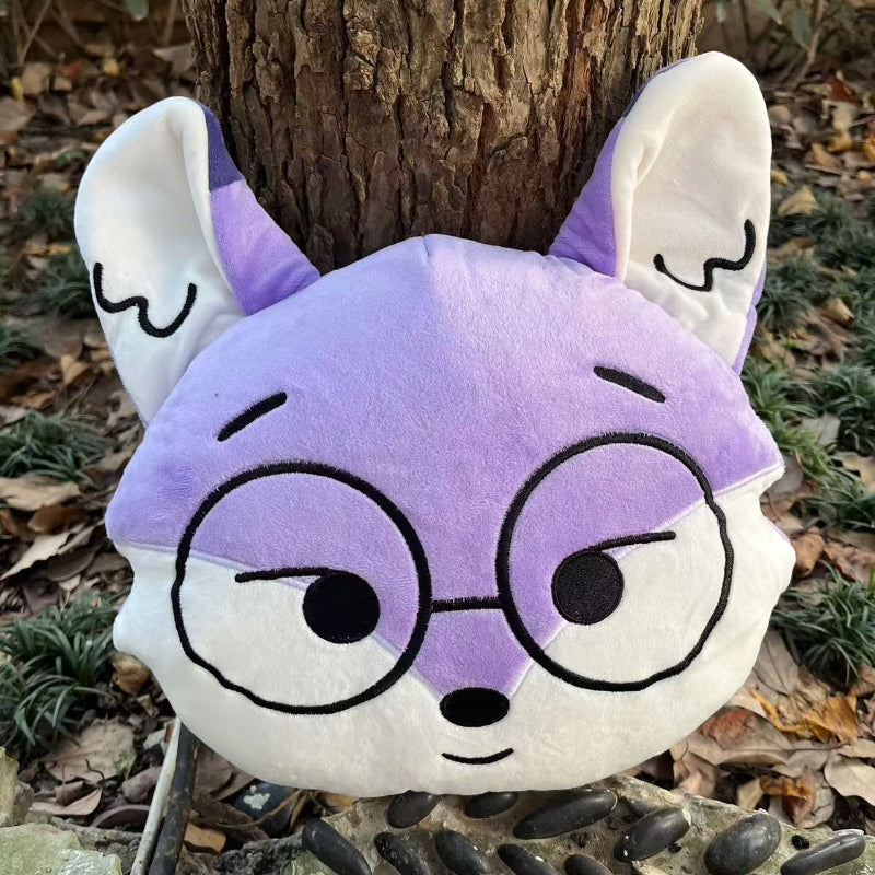 Cartoon Seventeen Face Cushion Plush Pillow