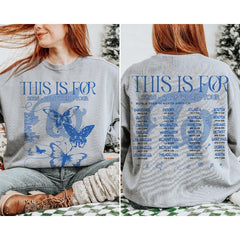 This Is For World Tour 2 Graphic Crewneck Sweatshirt