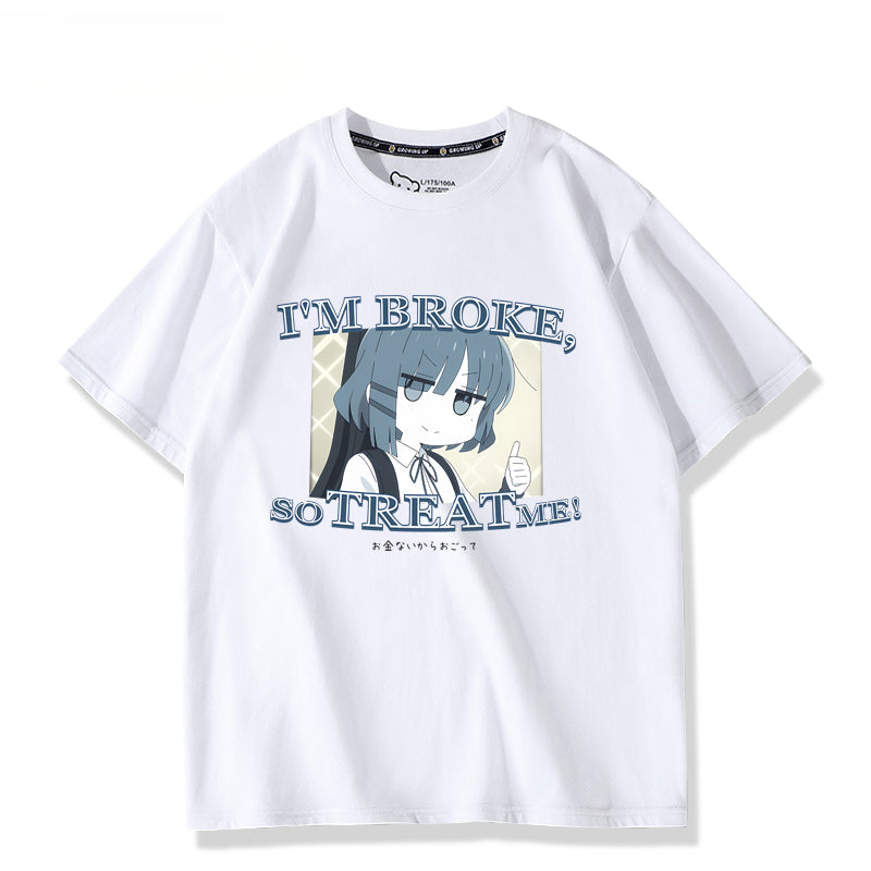 Casual Anime Funny Short-sleeved T-shirt
