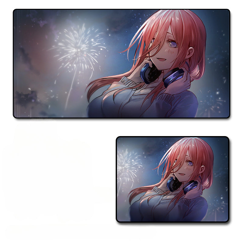 Anime Pattern Game Mouse Pad