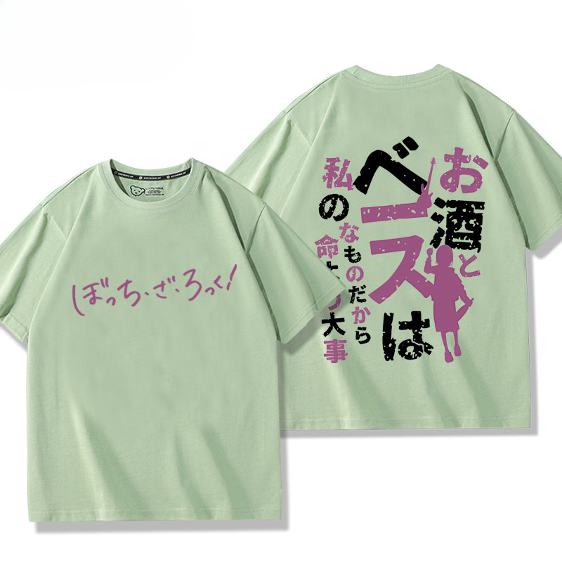 Casual Anime Print Short-sleeved T-shirt