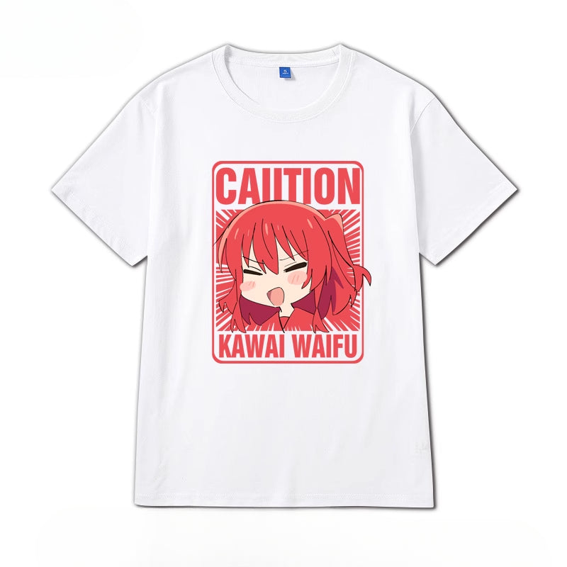 Cute Anime Emoji Short Sleeve T-Shirt