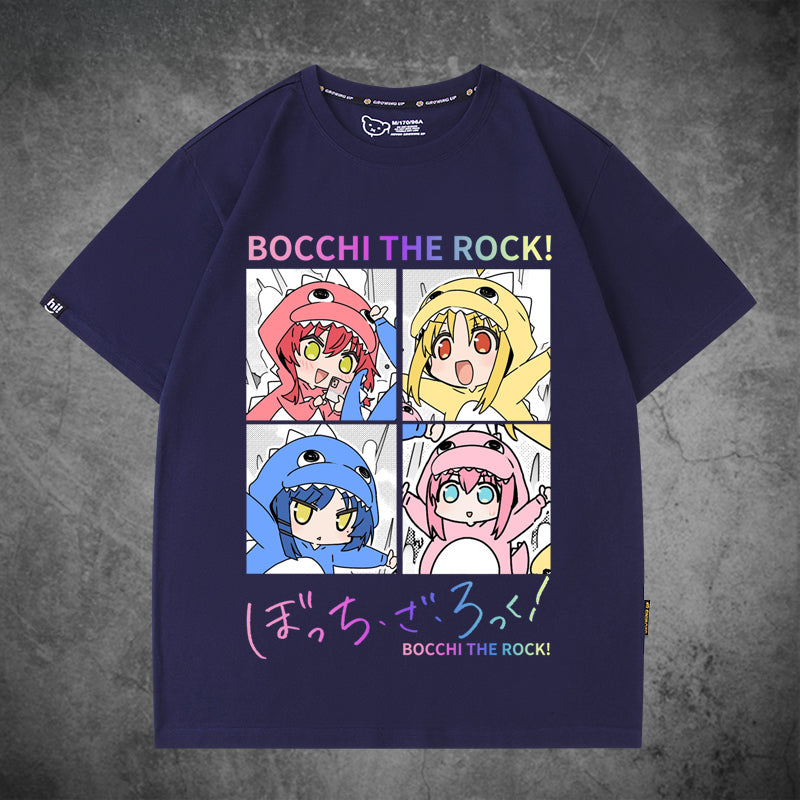 Unisex Bocchi Short-sleeved Cotton T-shirt