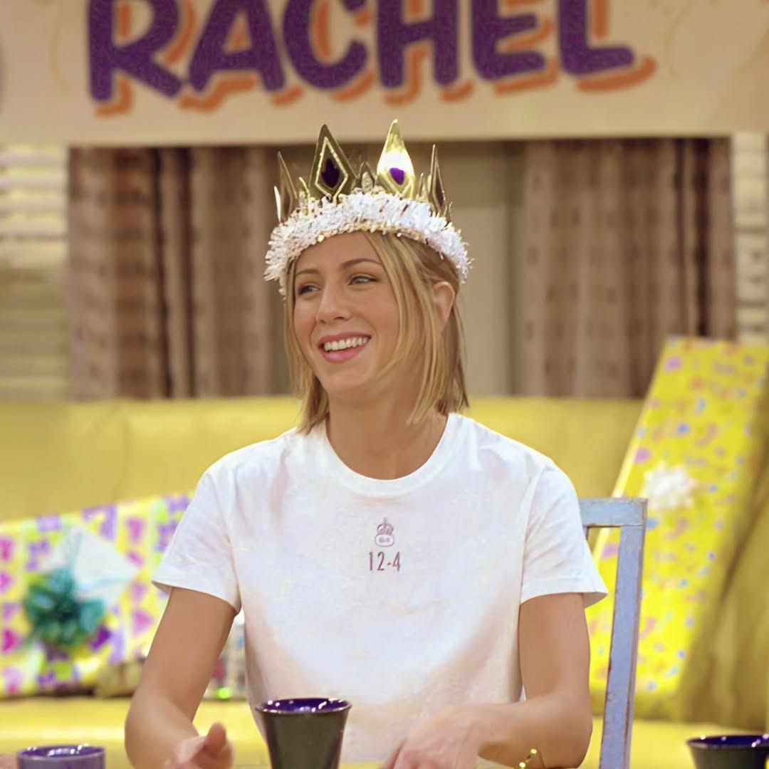 Iconic '12-4' Crown T-Shirt (Rachel's 30th Birthday)