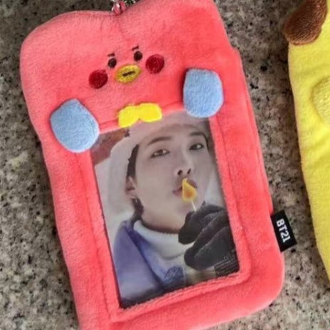 BANGTAN Plush Card Cover Pendant