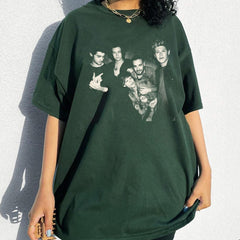 Women's 1d Graphic Print Loose T-shirt