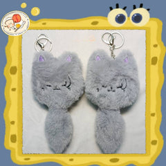 Cute Embroidered Plush Doll Keychain Pendant