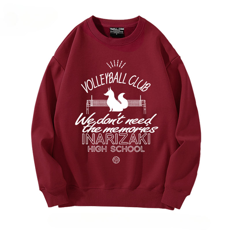 Inarizaki High School Crew Neck Sweatshirt