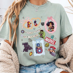 Unisex Avengers Superhero Squad T-Shirt
