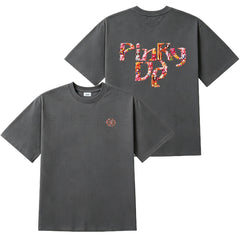 Pinky Up Cotton Short-sleeved T-shirt