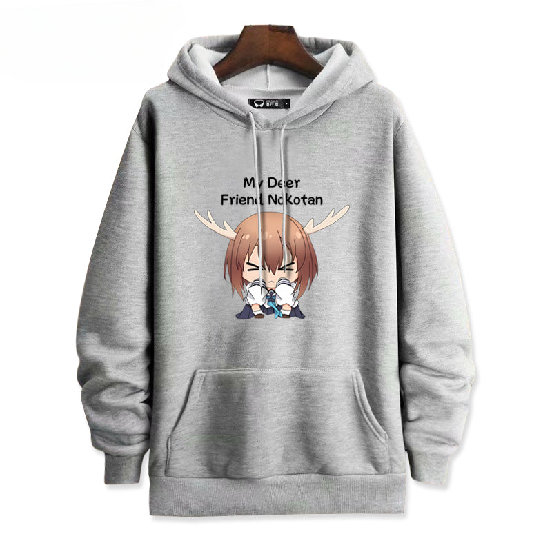 Women's Anime Graphic Print Loose Hoodie