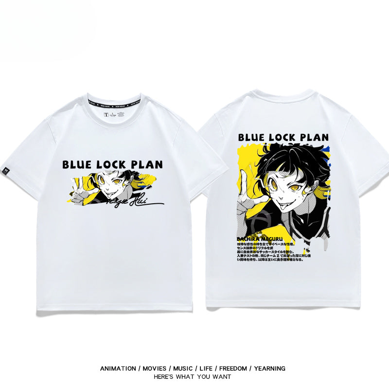 Casual Anime Print Short-sleeved T-shirt