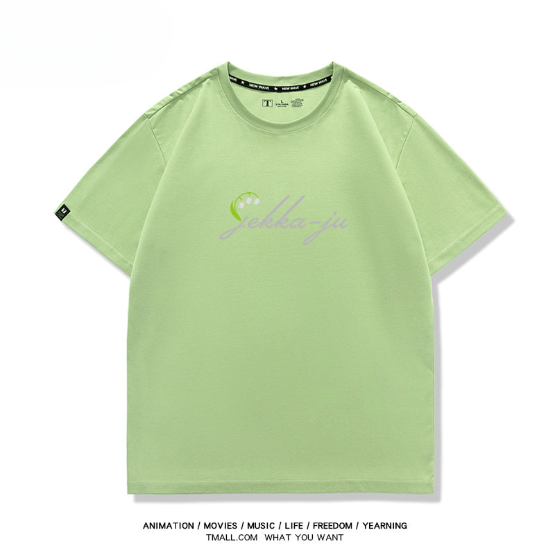 Unisex Anime Cos Short-sleeved T-shirt