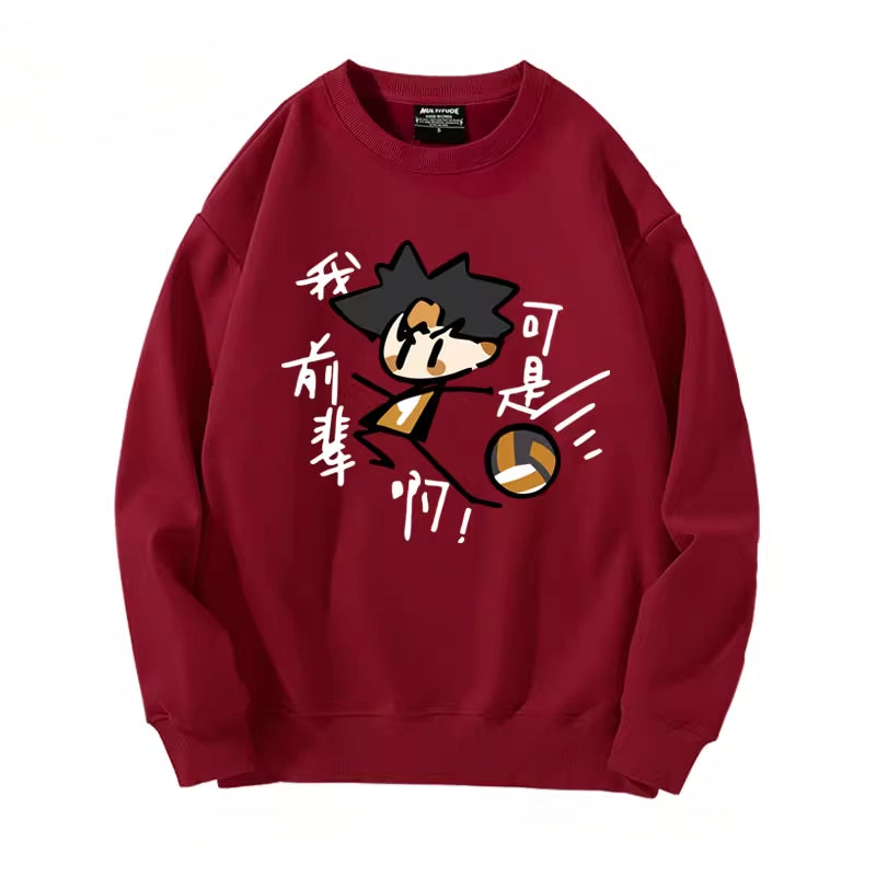 Women's Anime Graphic Print Sweatshirt